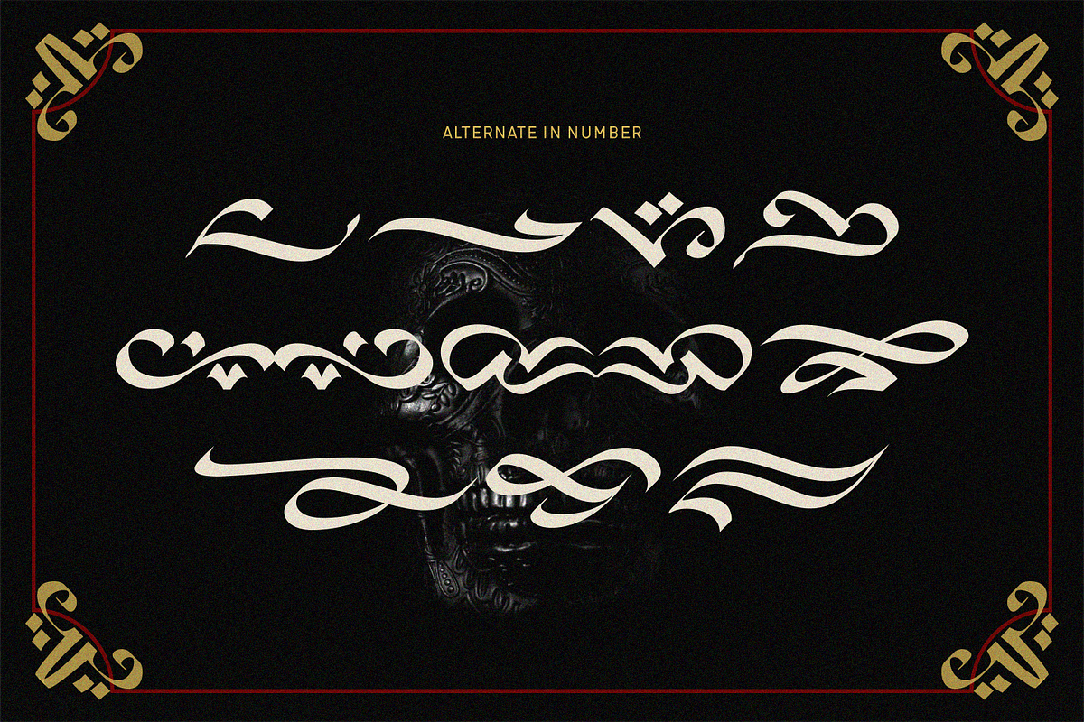 Kingslayer, a Blackletter Font by shineink.designlab (Photo 6 of 7)