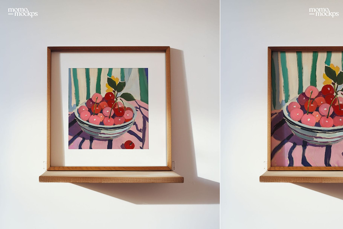 Square Frame Mockup Art PSD, a Household Mockup by momomockps (Photo 5 of 9)