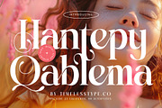 Hantepy Qablema Modern Serif Font, a Serif Font by timelesstype.co (Thumbnail 1 of 20)