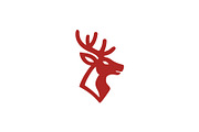 Deer Head Logo Collection, a Branding & Logo Template by Vectorium Studio (Thumbnail 3 of 25)