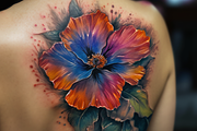 Colourful Flowers tattoo bundle, a Nature Photo by ProcreateInk (Thumbnail 8 of 8)