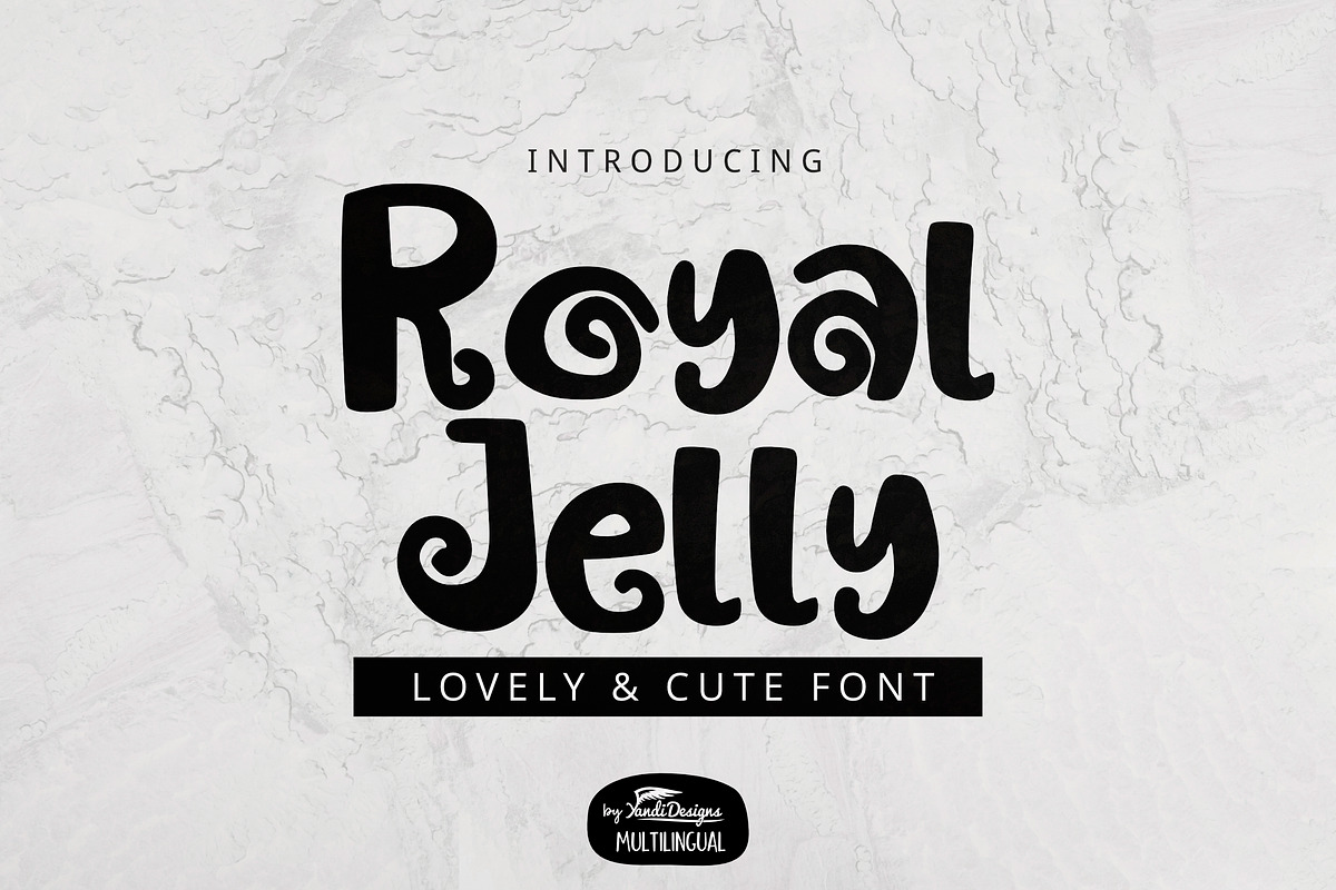 Royal Jelly Font