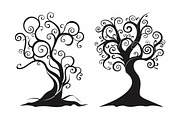 Tree Laser Cut Bundle | Decorative, a Graphic by jahid234 (Thumbnail 5 of 9)