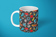 Kid's Retro Cliparts & Patterns, an Object Illustration by Naty Art (Thumbnail 3 of 6)