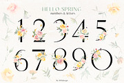 Hello Spring Watercolor ClipArt, an Animal Illustration by whiteheartdesign (Thumbnail 19 of 24)