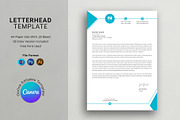 Letterhead, a Stationery Template by DesignDevisers (Thumbnail 1 of 10)