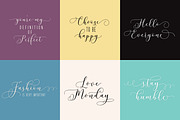 New! Brittania Script, a Script Font by Barland Design (Thumbnail 8 of 11)