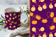 Halloween light clipart & patterns, a Seasonal Illustration by Carpet Tapete Pretzel (Thumbnail 13 of 14)