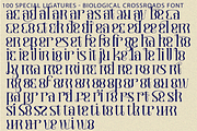 Biological Crossroads - Psychedelic, a Serif Font by 177Studio (Thumbnail 8 of 8)