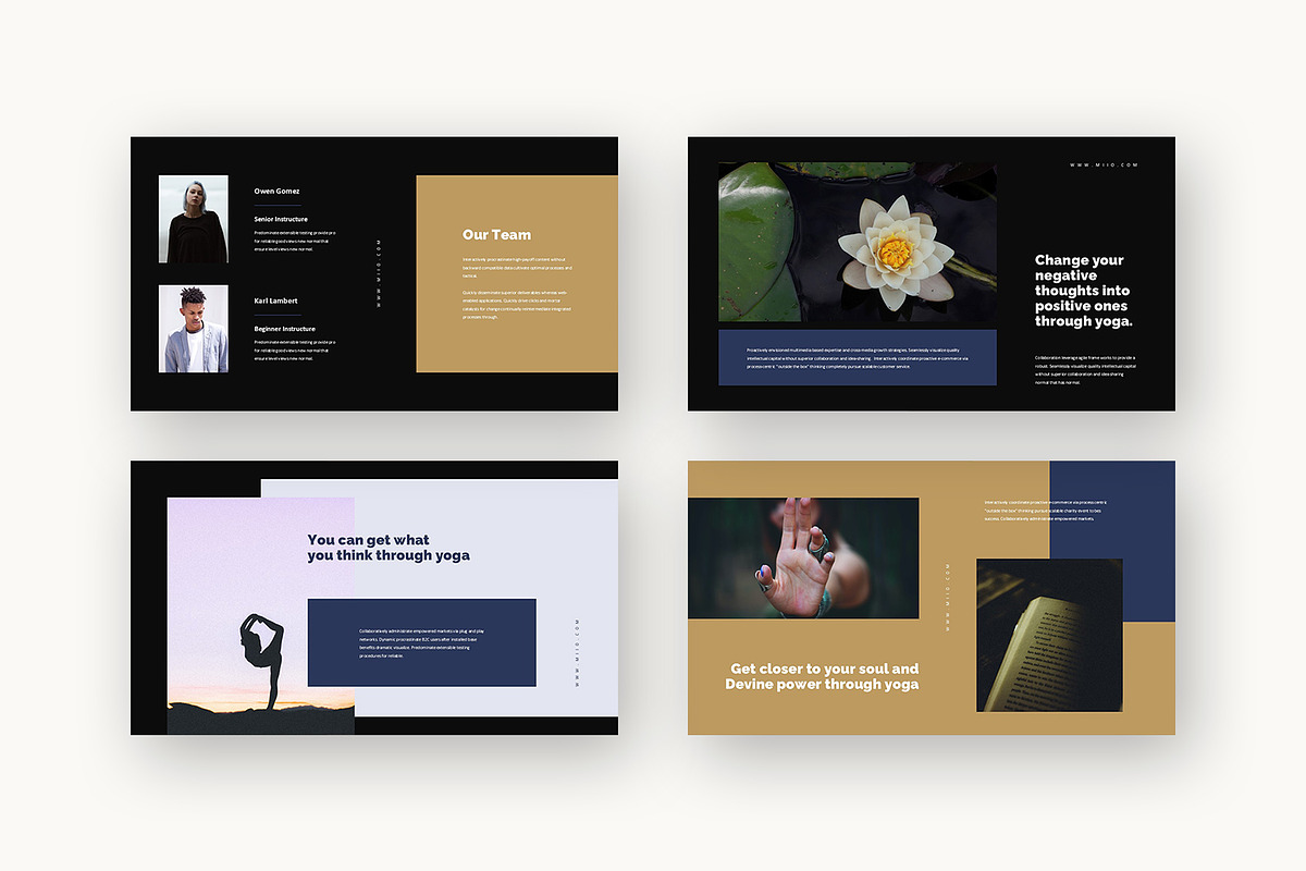 Miio : Yoga Class Google Slides, a Presentation Template by Punkl Camp (Photo 12 of 16)