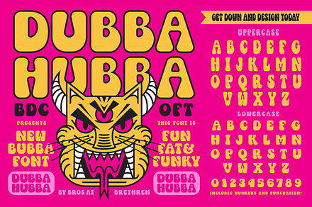 Dubba Hubba Display Font