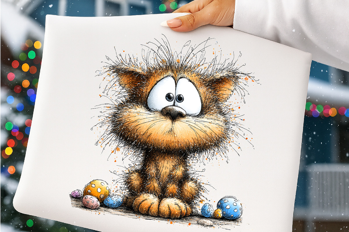 Whimsical easter cats clipart, an Illustration by SinaCreation (Photo 10 of 11)