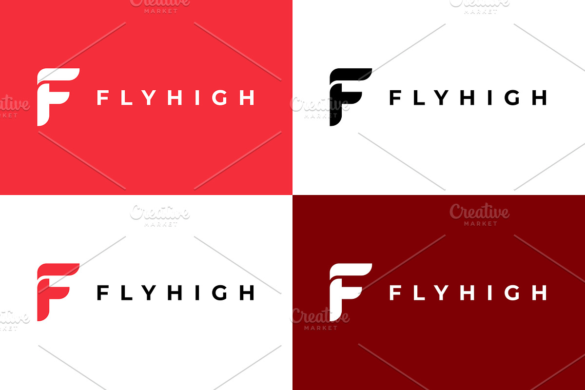 Modern F Letter Logo Design, a Branding & Logo Template by Orin Creative (Photo 3 of 6)