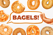 Bagel VECTOR illustrations, an Object Graphic by Natalka Dmitrova art (Thumbnail 2 of 16)