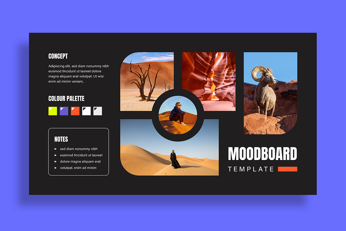 Modern Moodboard Template preview 3