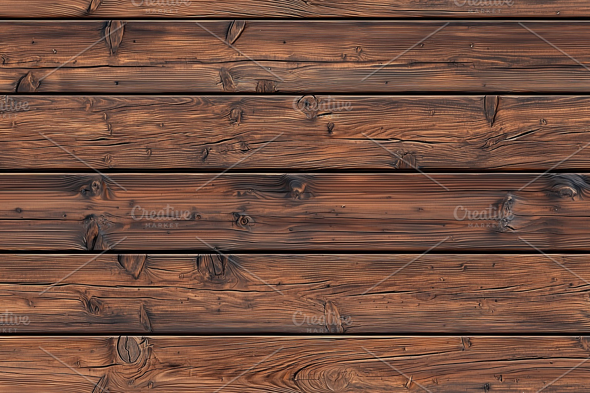 Rustic wooden plank surface with rich textures and natural grain patterns. The, a Texture Graphic by Textures & Backgrounds