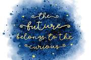 Golden Day Font with Extras & Shapes, a Script Font by Velliniki (Thumbnail 6 of 10)