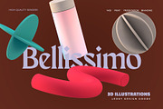AVALON 3D Abstract Shapes v6, a Decorative Illustration by LEROY Design (Thumbnail 4 of 8)