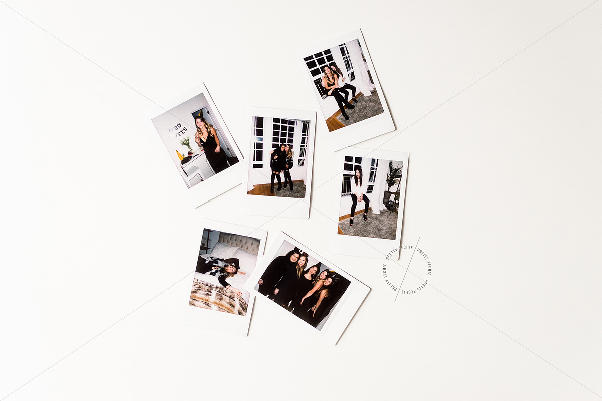 Instant Film Photo Mockup | PSD, PNG, a Product Mockup by Pretty Techie (Photo 2 of 2)