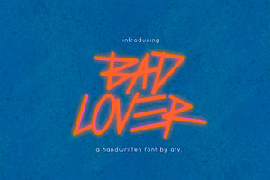 BAD LOVER FONT