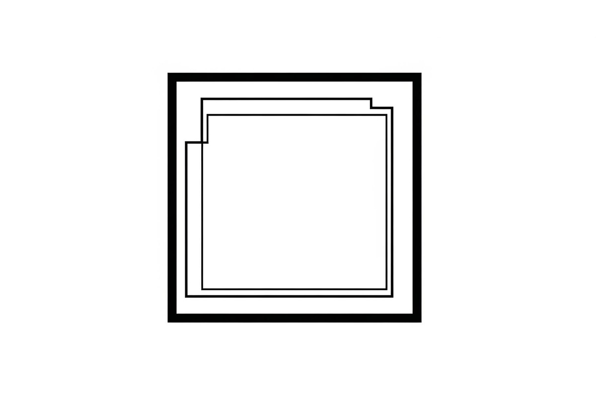 Modern Square Frame SVG Bundle, an Illustration by Creativeshirt (Photo 20 of 31)