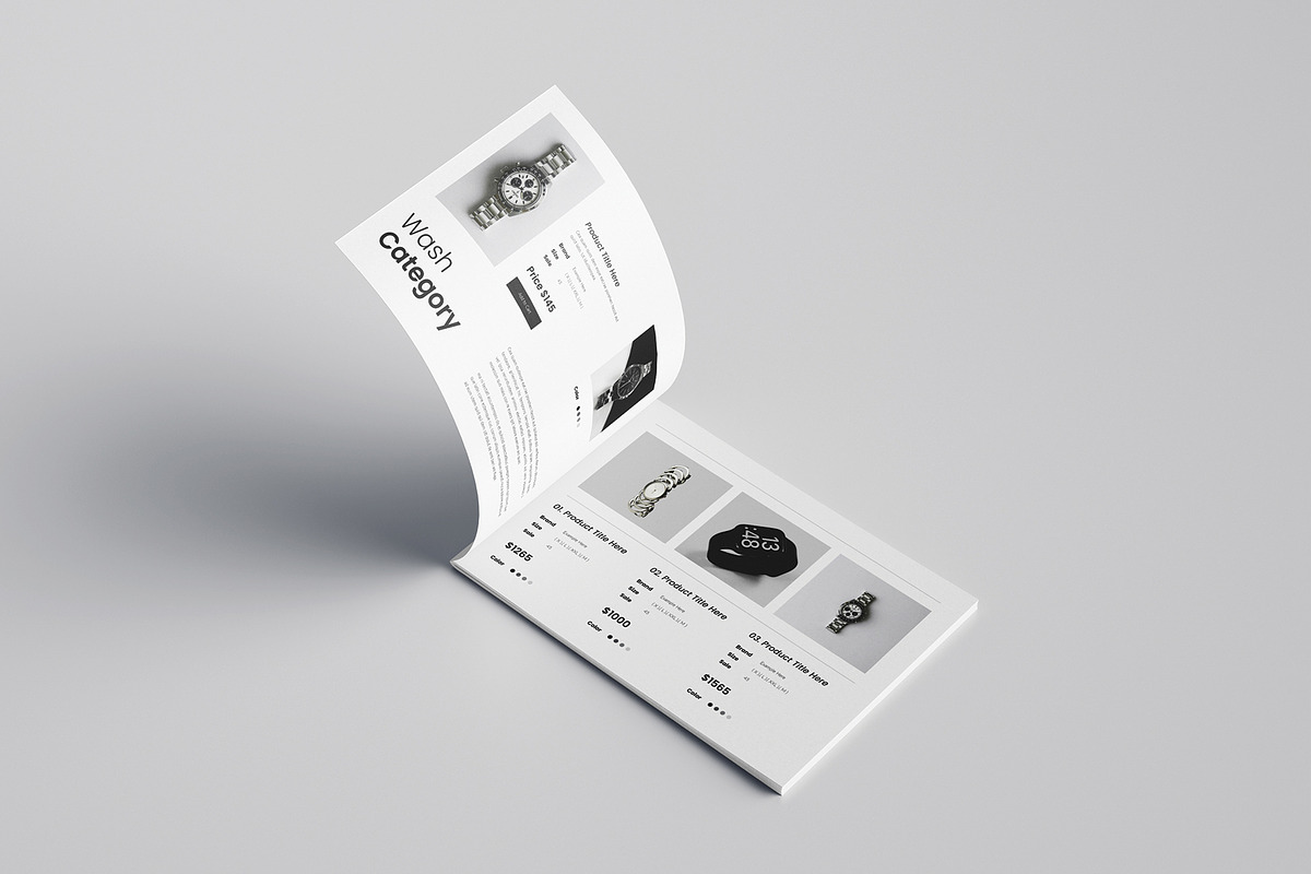 Product CatalogTemplate Landscape, a Brochure Template by Cleffon_Graphic_Studio (Photo 4 of 9)