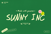 Sunny Inc - Handwritten Font, a Handwritten Font by SHOOM HOUSE (Thumbnail 1 of 7)