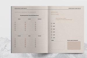 Printable Weekly Planner Template