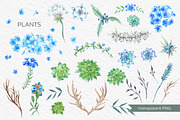 Boho Watercolor Bundle, a Background Graphic by kisikoida (Thumbnail 2 of 15)