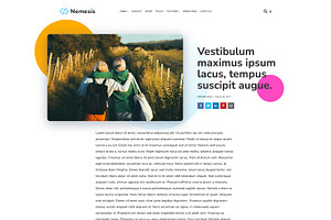 Modern Blog HTML5 Template