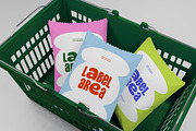 Snack Inside Basket Mockup, a Product Mockup by graphicook (Thumbnail 3 of 4)