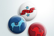 US Politics & Voting Illustrations, an Illustration by Lemonade Pixel (Thumbnail 3 of 3)