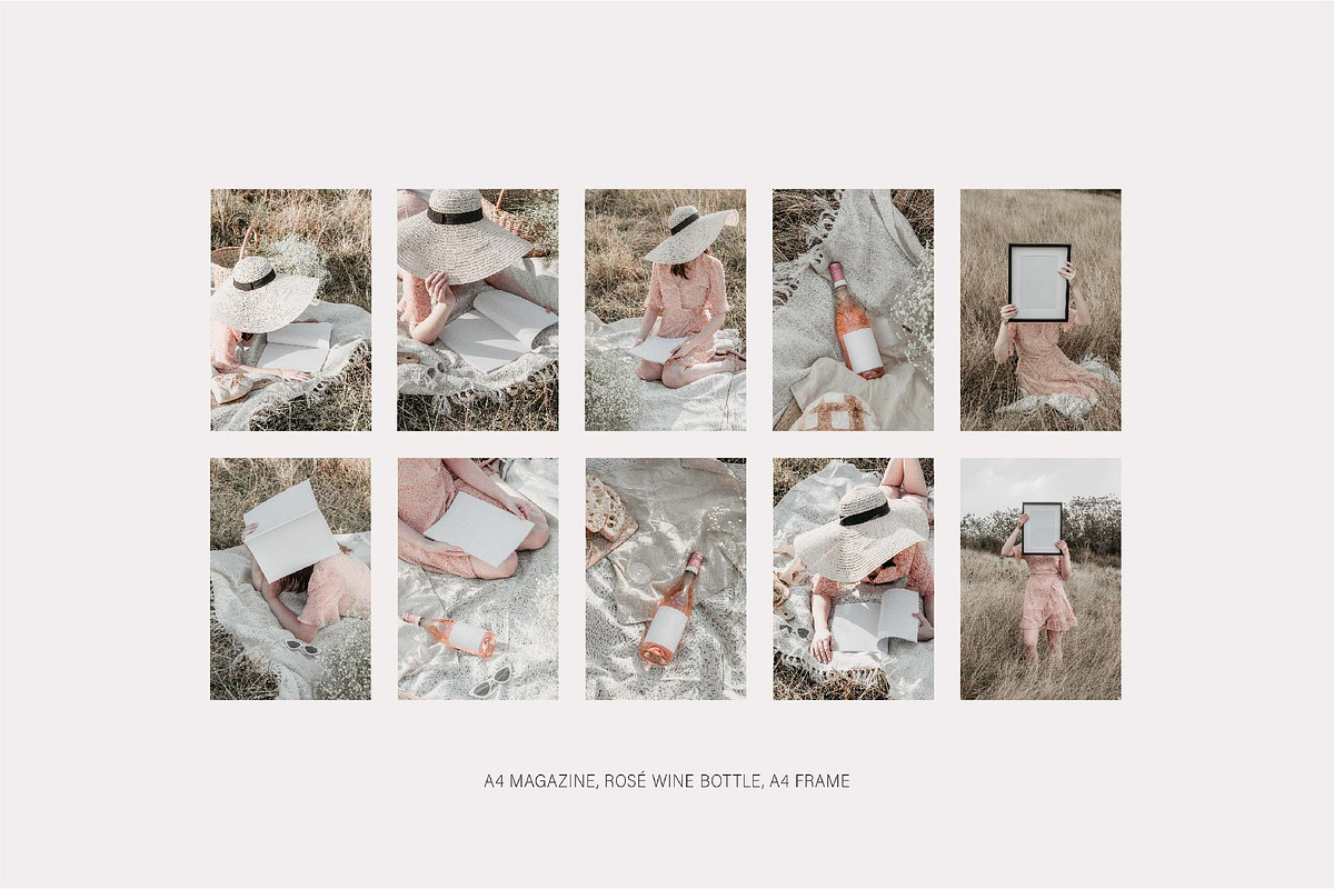Al Fresco Photo Mockup Bundle, a Books & Magazine Mockup by Frame Space Studio (Photo 4 of 7)