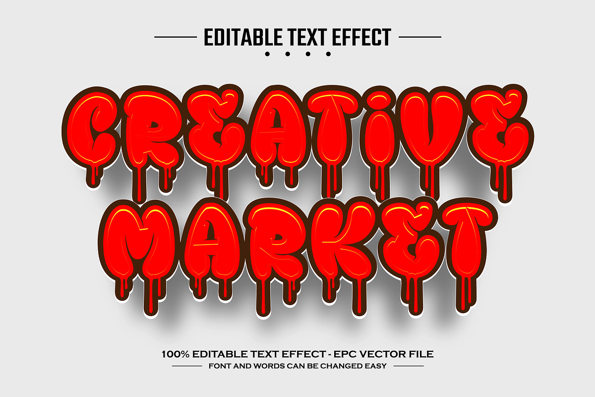 Happy 3D editable text effect, a Layer Style Add-On by nicemorning (Photo 3 of 3)