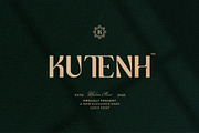 Kutenh || Modern Classy Sans Serif, a Sans Serif Font by Ermedia Studio (Thumbnail 1 of 10)