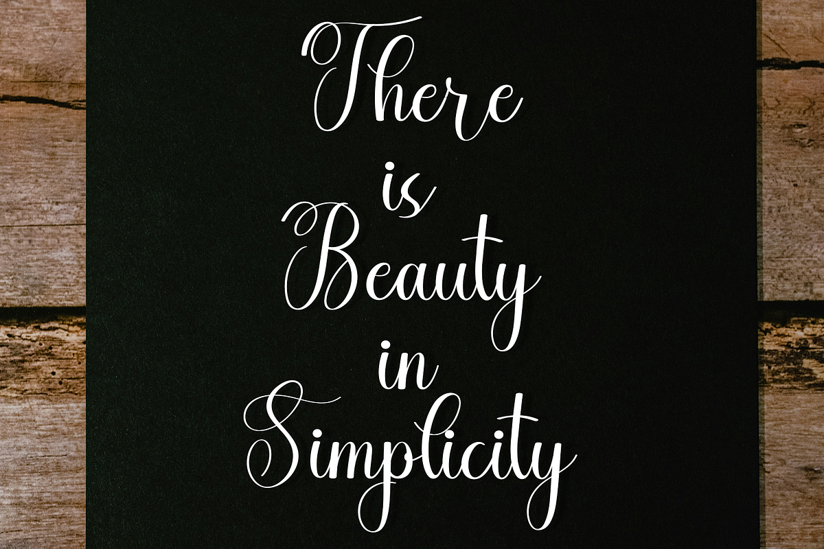 Outside Beautiful, a Handwritten Font by InermediaSTUDIO (Photo 8 of 8)