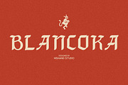 Blancoka Font, a Blackletter Font by Hishand Studio (Thumbnail 1 of 10)