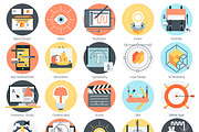 Creative design icon set, an Icon by Howcolour