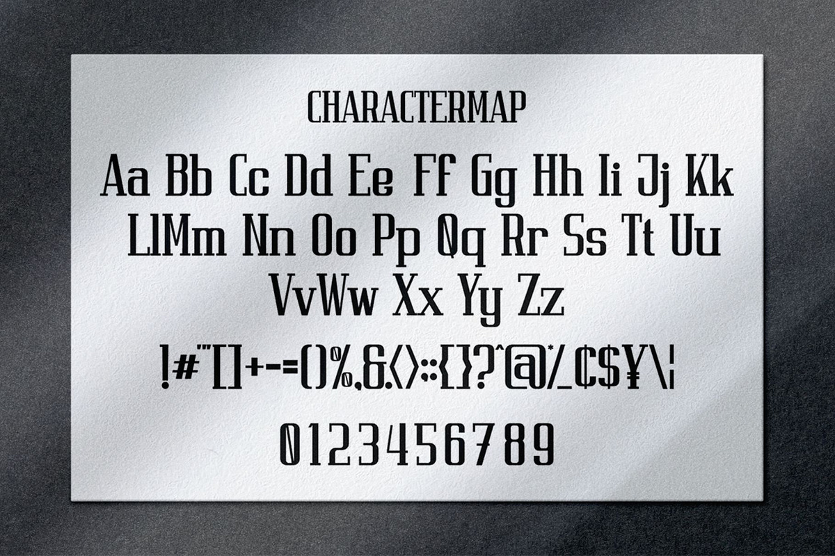 Breakout Graphtic || Serif Display, a Serif Font by Idea Studio (Photo 5 of 5)