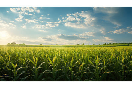 crop field of corn ai generated, an Animal Photo by pikepicture