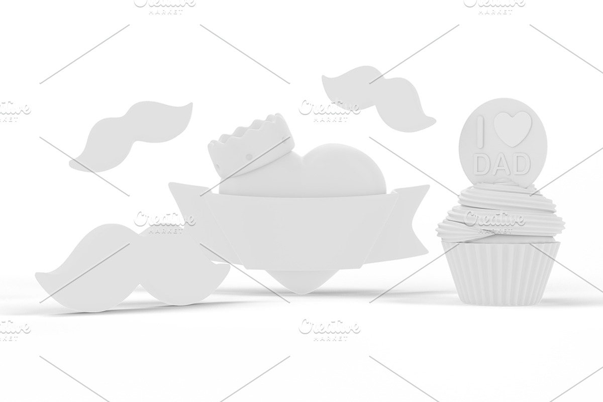 Father's Day Party Mockup, an Advertising Mockup by Qaleb Studio (Photo 2 of 2)
