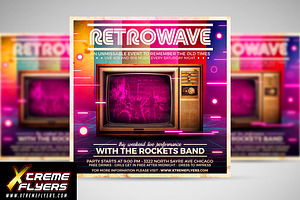 Retro Flyer Template