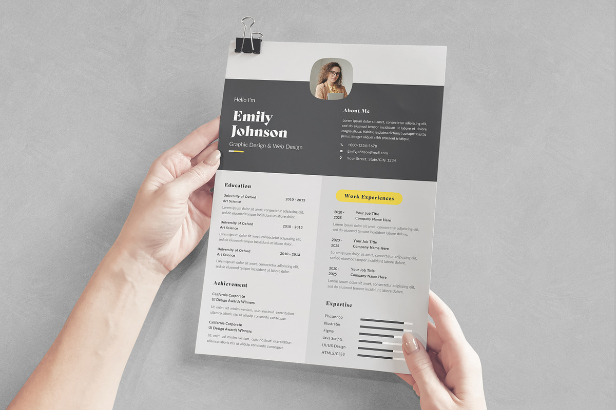 Resume/CV – Vol. 10.2, a Resume Template by kdadan. (Photo 3 of 4)