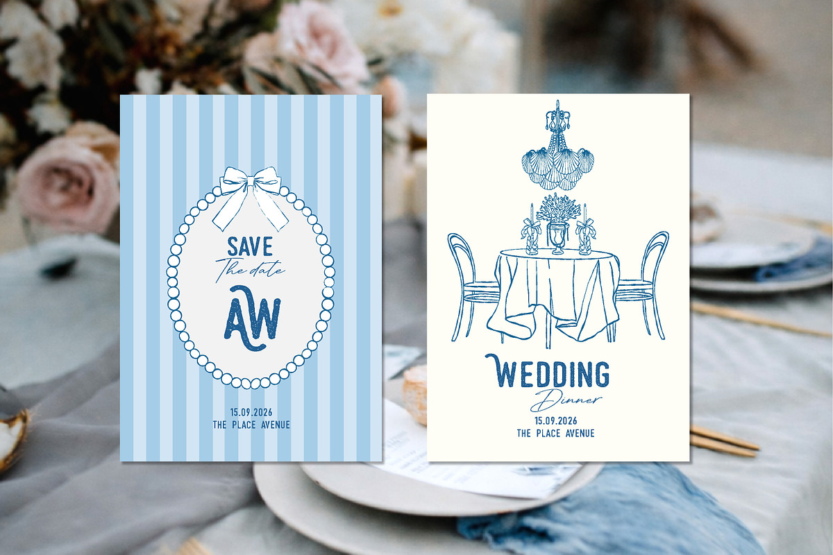 Shells and Pearls Coastal Vector Set, an Object Illustration by VerAna (Photo 13 of 18)