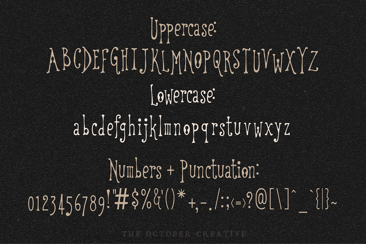 Open Sesame Retro Display Font, a Handwritten Font by The October Creative (Photo 2 of 8)