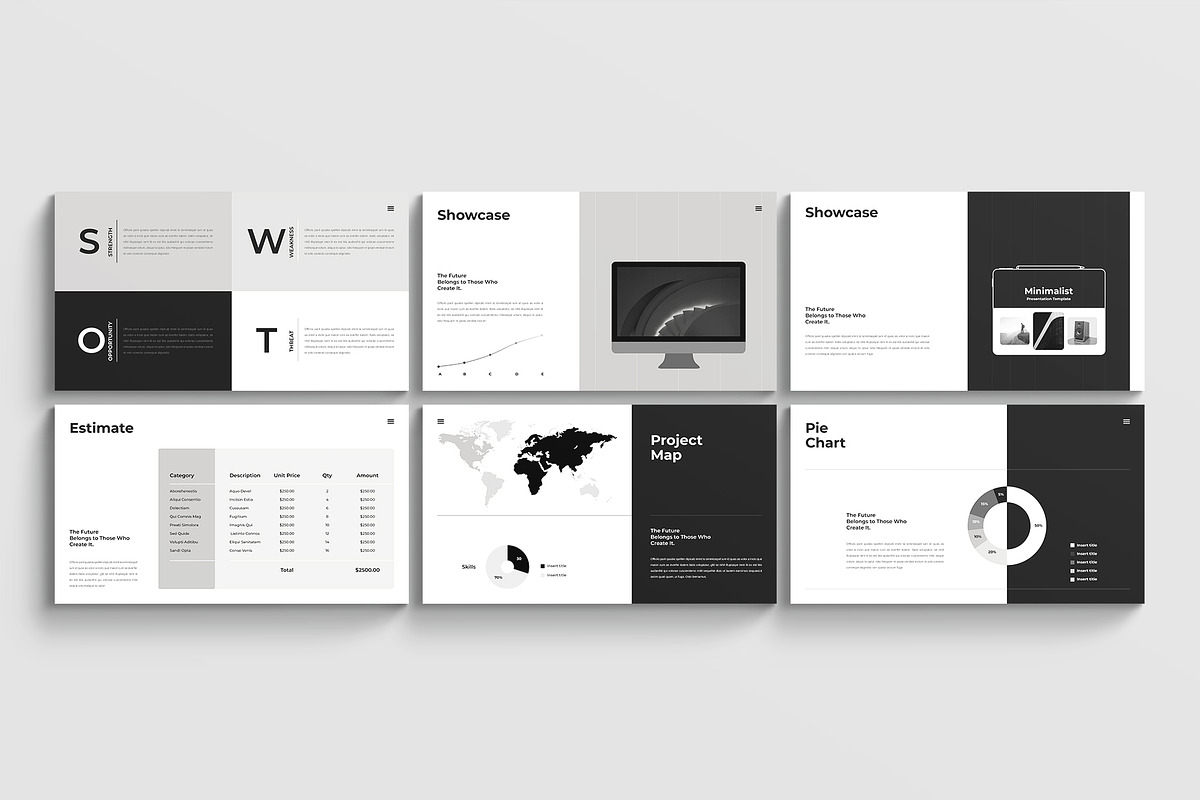 Minimal Creative Presentation Design, a Presentation Template by ArtisanaAura (Photo 10 of 11)