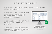 Ultimate Monthly Budget Tracker, a Templates & Theme by BRANDcontent (Thumbnail 6 of 7)