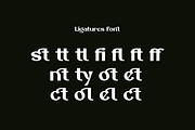 Chowag - Modern Stylish Font, a Sans Serif Font by Iqsiart Studio (Thumbnail 12 of 13)