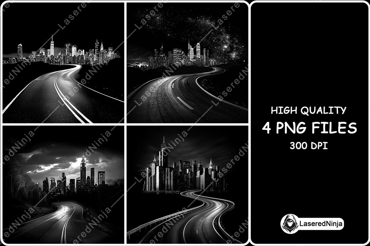 Winding Road to Urban City Travel, a Background Graphic by LaseredNinja (Photo 1 of 7)