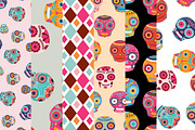Dia de los Muertos: Sugar Skulls, a Texture Graphic by happychinchilla (Thumbnail 3 of 3)